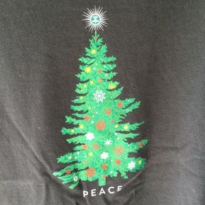 Life is Good Christmas Peace tshirt